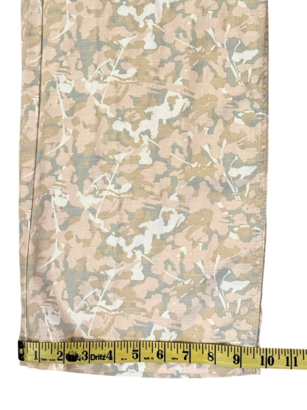 Cotton On Desert Camo Cargo Pants High Rise Utility Wide Straight Leg Tan Sage 8 - Picture 10 of 14